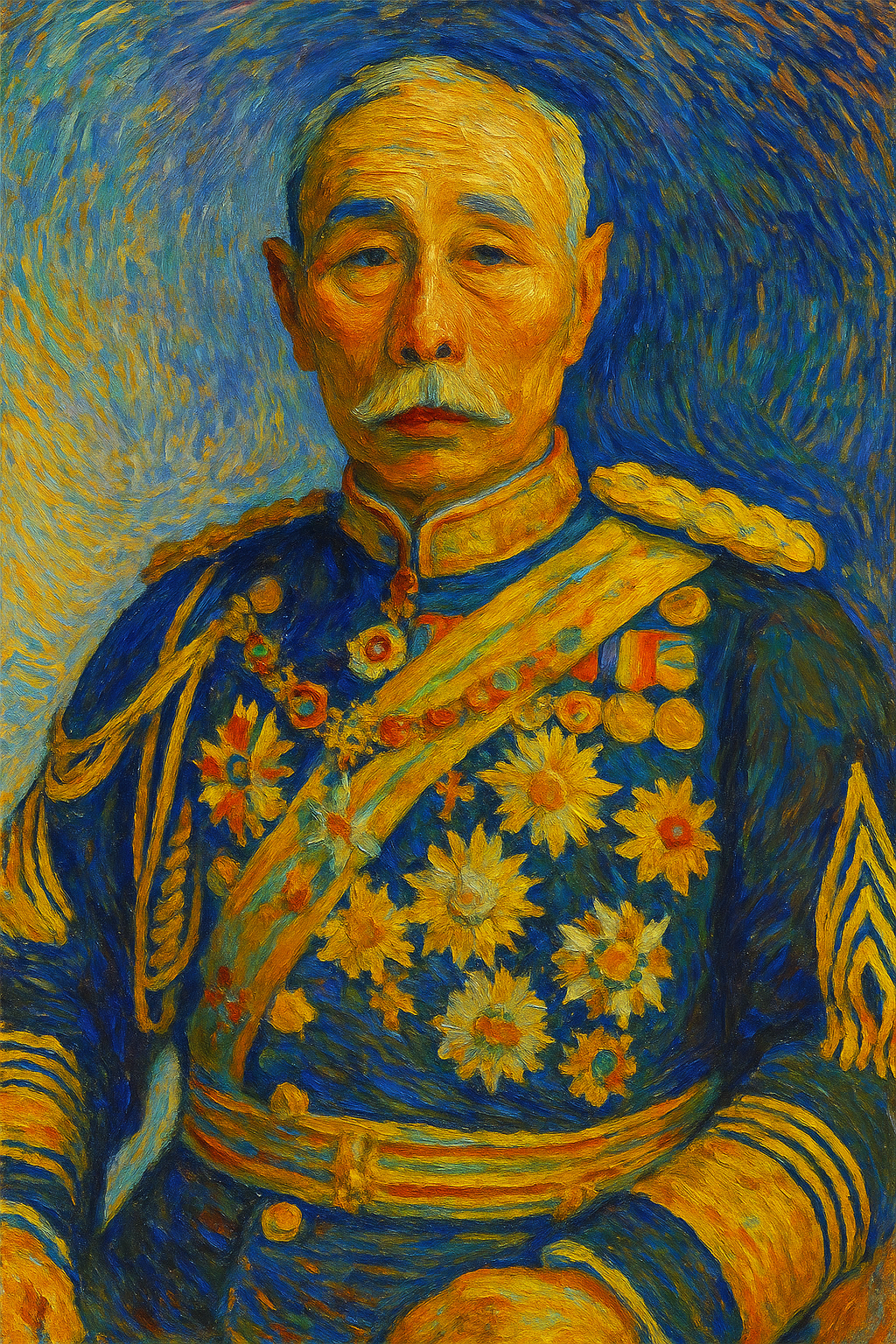 山縣有朋イラスト
