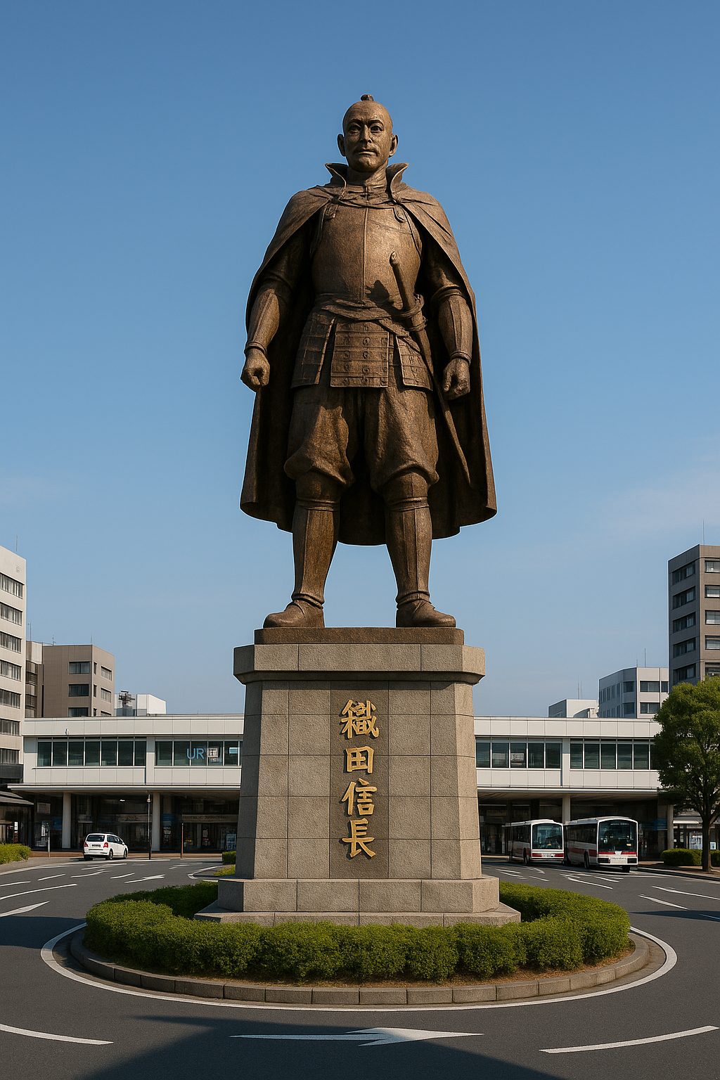 織田信長30メートル銅像